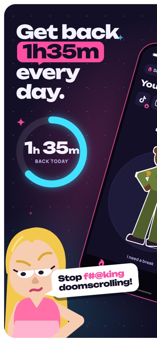 Get back 1h35m every day.